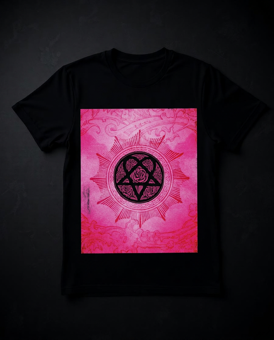 Koszulka Rose Sigil Print